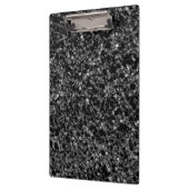 Schwarzes Glitter Klemmbrett (Links)