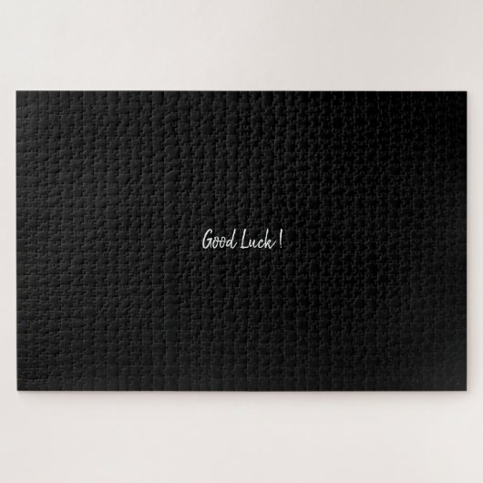 Schwarzes Glück Puzzle (Horizontal)