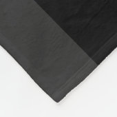 Schwarzes Gold Abschluss K-12 Foto Collage Script Fleecedecke (Ecke)