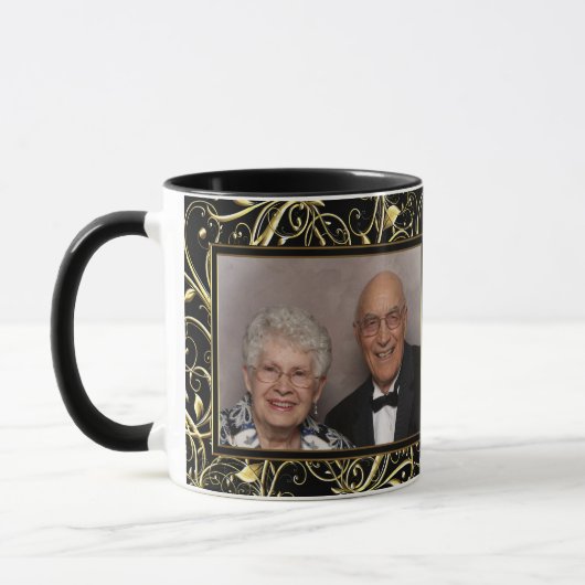 Schwarzes Gold blühen 50. Tasse (Links)