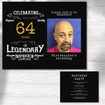 Schwarzes Gold-Budget für jedes Alter Geburtstag E