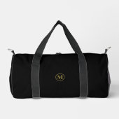 Schwarzes Gold Erstklassige Fitness Elegant Duffle Bag (Vorderseite)