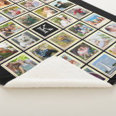 Schwarzes Gold Frame 34 Bilder in Schwarz Collage Sherpadecke (3/4)