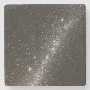 Schwarzes Gold Glanz Steinuntersetzer