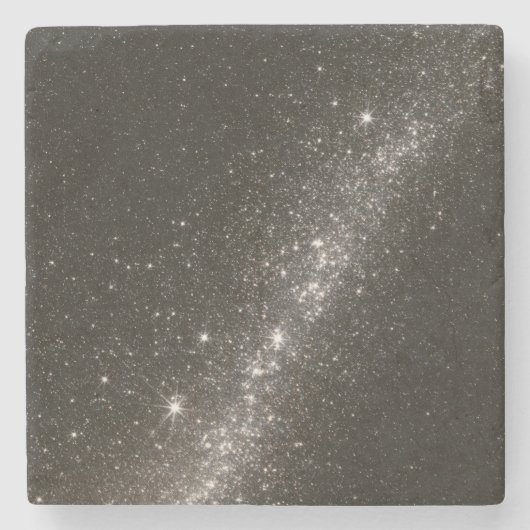 Schwarzes Gold Glanz Steinuntersetzer (Vorderseite)