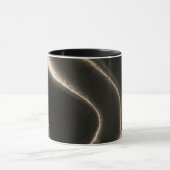 Schwarzes Gold Glanz Tasse (Zentrum)