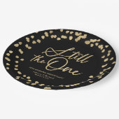 Schwarzes Gold immer noch die einmalige Wetterneue Pappteller (Schrägansicht)