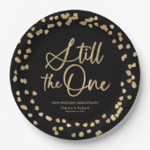 Schwarzes Gold immer noch die einmalige Wetterneue Pappteller (Vorderseite)