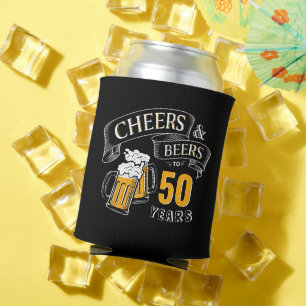 Schwarzes Gold jubeln und Biere jeden Alters Gebur Dosenkühler