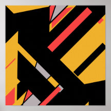 Schwarzes Gold mit rotem grauem MCM-ähnlichem Diag