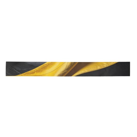 Schwarzes Gold Satinband (Vorderseite)