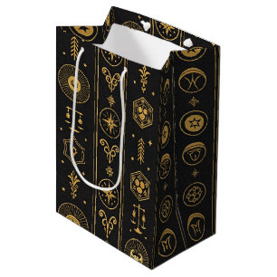 Schwarzes Gold Sternzeichen (1) Mittlere Geschenktüte