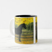 Schwarzes Gold - Tasse (Vorderseite Links)