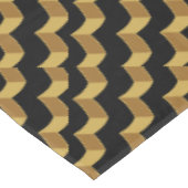 Schwarzes Gold Tischdecke (Schrägansicht)