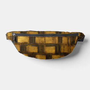 Schwarzes Gold Vintag Art Deco Populäre Kollektion Bauchtasche
