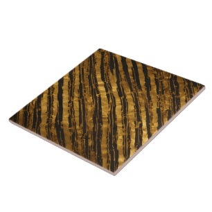 Schwarzes Gold Vintage Art Deco Trendige Kollektio Fliese