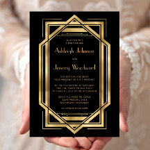 Schwarzes Gold Vintage Deko-Frame-Hochzeit der 192