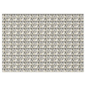 Schwarzes Gold Weihnachtsmuster#25 ID1009 Tischdecke (Vorderseite (Horizontal))