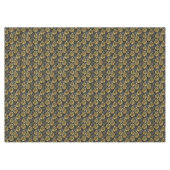 Schwarzes Gold Weihnachtsmuster#29 ID1009 Tischdecke (Vorderseite (Horizontal))