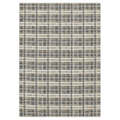 Schwarzes Gold Weihnachtsmuster#2 ID1009 Tischdecke (Vorderseite)