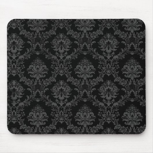 Schwarzes Gothic-Mauspad Mousepad (Vorne)