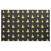 Schwarzes Gummientenmuster Stoff (Yard (91,4 cm))