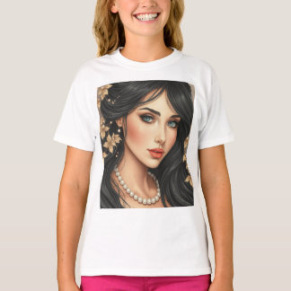 Schwarzes Haar 11 T-Shirt