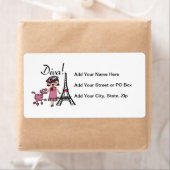 Schwarzes Haar-Diva (Insitu)