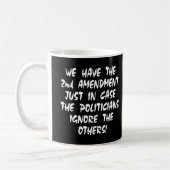 Schwarzes haben wir 2. Änderung Kaffeetasse (Links)