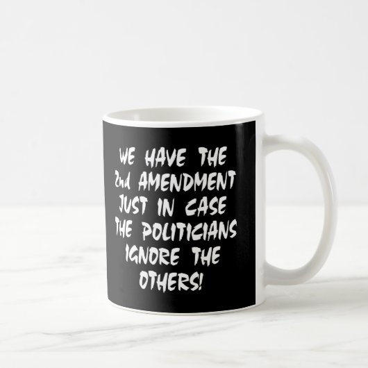 Schwarzes haben wir 2. Änderung Kaffeetasse (Rechts)
