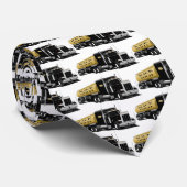 Schwarzes halb krawatte (Gerollt)