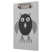 Schwarzes Halloween-Clipboard Klemmbrett (Links)