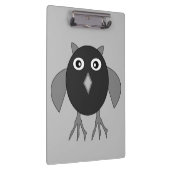 Schwarzes Halloween-Clipboard Klemmbrett (Rechts)