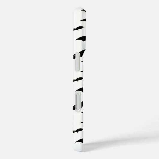 Schwarzes Halloween-Flechtmuster Case-Mate iPhone Hülle (Rückseite / Rechts)