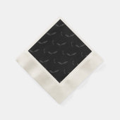 Schwarzes Halloween/Fledermaus Napkins Serviette (Ecke)