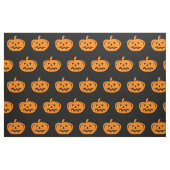 Schwarzes Halloween-Gewebe mit geschnitzten orange Stoff (Fat Quarter (45,7 x 55,9 cm))