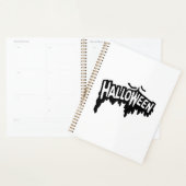 Schwarzes Halloween Planer (Anzeige)