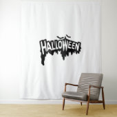 Schwarzes Halloween Wandteppich (Beispiel)
