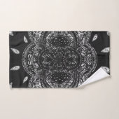 Schwarzes Hanky-Code-Handtuch Handtuch (Handtuch)