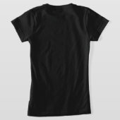 Schwarzes Hemd mit grüner Fliege T-Shirt (AblageHinten)