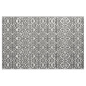 Schwarzes Heritage-Damask Stoff (Yard (91,4 cm))