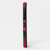 Schwarzes Herz Case-Mate iPhone Hülle (Hinten/Links)