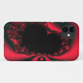 Schwarzes Herz Case-Mate iPhone Hülle (Rückseite (Horizontal))