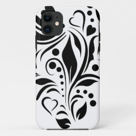 Schwarzes Herz Case-Mate iPhone Hülle