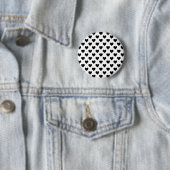 Schwarzes Herz Muster Button (Beispiel)