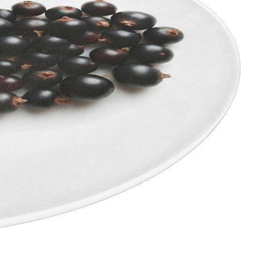 Schwarzes Herz Schneidebrett (Ecke)