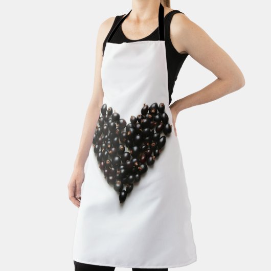 Schwarzes Herz Schürze (InSitu)