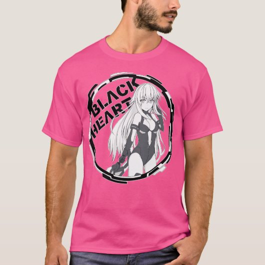 Schwarzes Herz T-Shirt (Vorderseite)