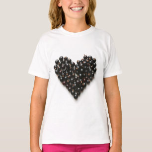 Schwarzes Herz T-Shirt