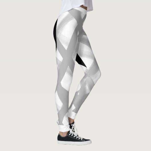 Schwarzes Herz zurück Leggings (Rechts)